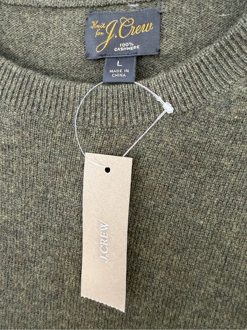 NWT J. Crew Cashmere Crewneck Sweater